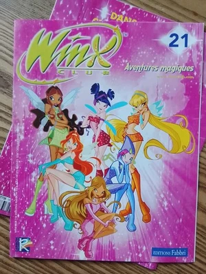 Winx Club, aventures magiques n°21, 2005, Rainbow, Stella, Bloom, fées, féérie - Photo 1/3