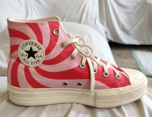 CONVERSE MUJER CHUCK TAYLOR STAR LIFT PLATFROM ZAPATILLAS ALTAS/CARAMELO, 9,5M - Imagen 1 de 8