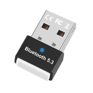 Wireless USB Bluetooth 5.1 Adapter Transmitter Receiver Audio Adapter PC Windows - Afbeelding 1 van 15