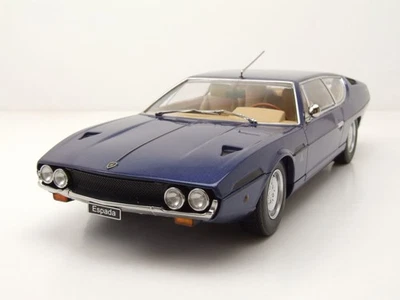 Lamborghini Espada S2 1970 Blu Scuro Metallizzato Modellino 1:18 KK Scala - Immagine 1 di 4
