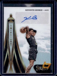 2024-25 Select Keyonte George In Flight Signatures Auto #138/249 Jazz - Picture 1 of 2
