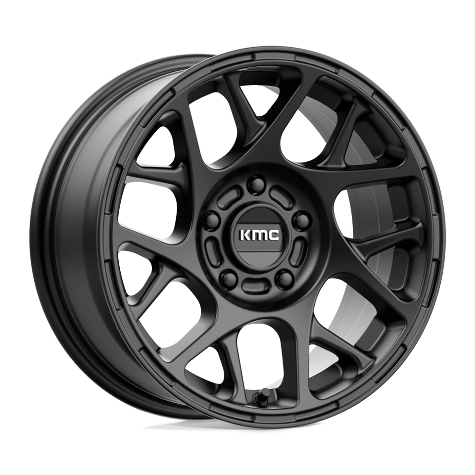 Rueda 17x8 KMC KM708 BULLY negro satinado 5x120 (38 mm) Foto 1 de 4