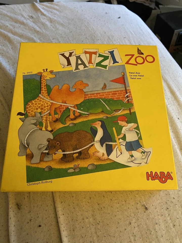 Haba,spiel, Yatzi, Zoo, Gebraucht, Guter Zustand, Retro, Vintage, Kinder, Holz - Bild 1 von 4
