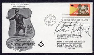 1977 Talking Pictures 50th (1727) ROBERT REDFORD Signed Unkown-Maker FDC TB860 - Picture 1 of 1