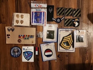 Vintage US Militär Aufnäher und Pins Lot 28 USS Midway N.S. Meyer Neu & Gebraucht - Bild 1 von 11