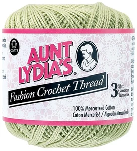 Aunt Lydia's Fashion Crochet Thread Size 3-Scarlet 182-6 - Picture 1 of 5