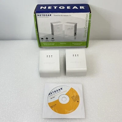 Netgear 85Mbps Powerline Network Adapter Kit - XETB1001 - Image 1 of 4