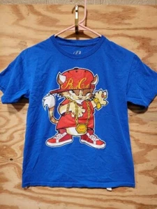 Dynasty Kids Boys Top T-shirt Size Medium 10/12 Blue Round Neck Short Sleeve - Picture 1 of 4