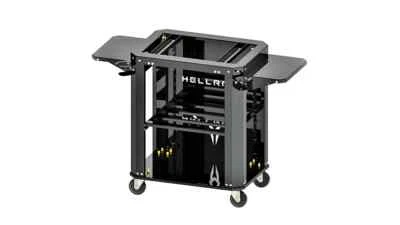 OPMOD HellRazr YAMA Charcoal Grill Cart, Black, YAMA-A-CT-01