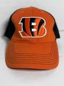 NFL Cincinnati Bengals Stretch Fit One Size Hat Orange - Picture 1 of 5