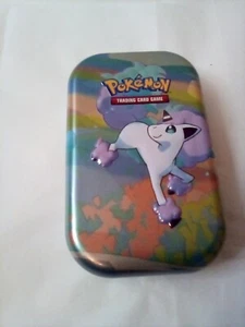 2020 Pokemon Galar Pals Mini Tin and Pokemon Art Card Galarian Ponyta #077 - Bild 1 von 6