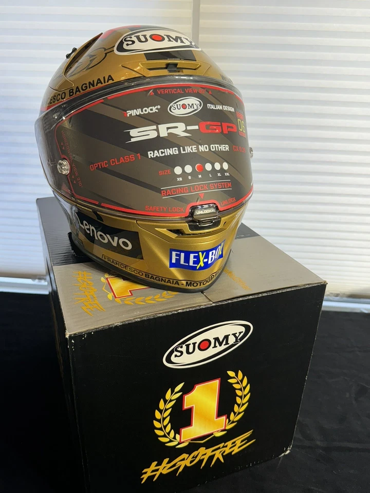 Casco réplica SUOMY SR GP “Francesco Bagnaia” 2022 edición limitada Foto 1 de 4