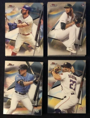 2020 Topps Finest Baseball Cards Lot You Pick - Image 1 of 2