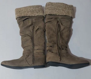 JustFab Women's/girls long boots,3 - Picture 1 of 8