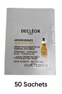 Decleor Essential Oils Serum Vitamin Glow Sachet 0.3ml x 50 Mandarine Verte - Picture 1 of 4