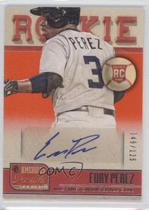 2013 Panini America's Pastime Rookie Auto /125 Eury Perez #263 Rookie Auto RC