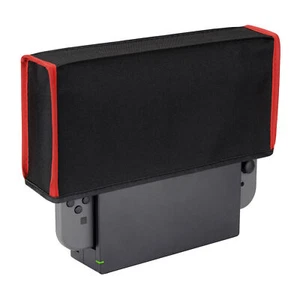 Cubierta antipolvo de nailon negra y roja PlayVital para muelle de carga OLED de interruptor y interruptor - Imagen 1 de 8