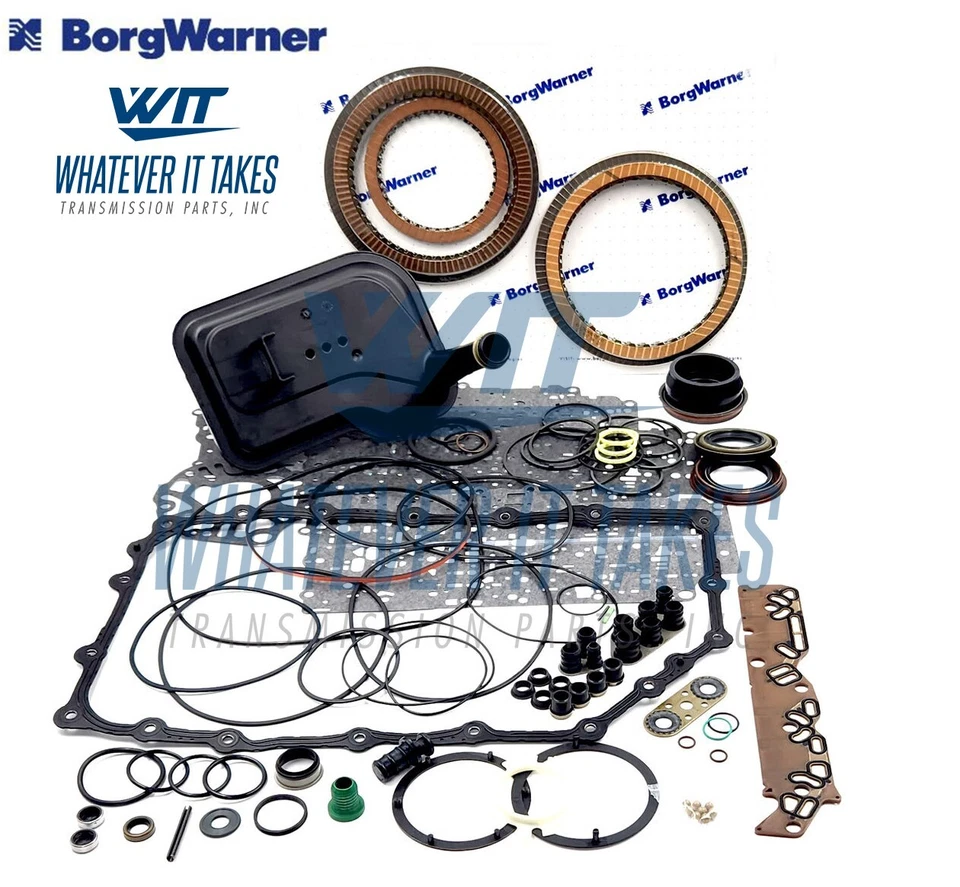 GM 6L80 Transmissi​on Rebuild Kit W/ Borg Warner Friction Module 34352KIT 06-UP - Изображение 1 из 1