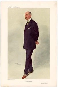 Original Vanity Fair Print von Raymond Blathwayt (V650) - Bild 1 von 1