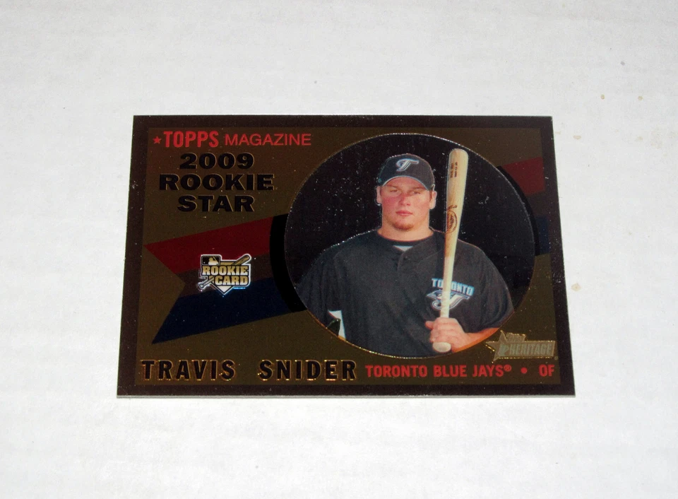 2009 Topps Heritage Chrome 82 Travis Snider RC (#/1960)  $.99 Shipping! - Image 1 of 1