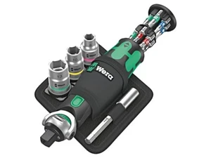 05004281001 Ratsche Befestigung: Sechskant 1/4" / Quadrat 3/8" 133mm WERA - Picture 1 of 1