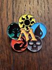 Magic The Gathering MTG Thema Kartenspiel Mana Metall Emaille Pin 
