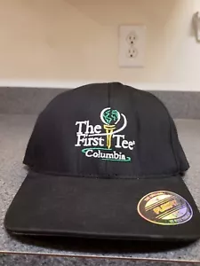 The First Tee Columbia, SC Fitted FlexFit Golf Hat Baseball Cap Black - Picture 1 of 7