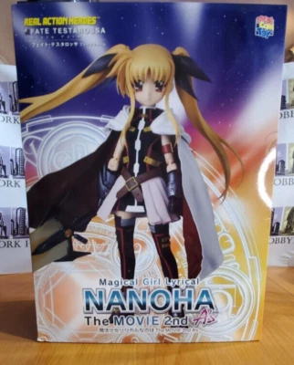 CHICA MÁGICA LÍRICA NANOHA DESTINO TESTAROSSA FORMA DE RESPLANDOR HÉROE DE ACCIÓN REAL Foto 1 de 4