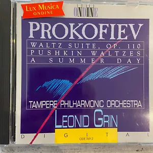 PROKOFIEV: Waltz Suite / Pushkin Waltzes - Leonid Grin (CD Ondine ODE 769-2) - Picture 1 of 3