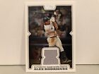 2008 Topps Updates & Highlights Retail Relics #Rr-Aer Alex Rodriguez Card Pants!