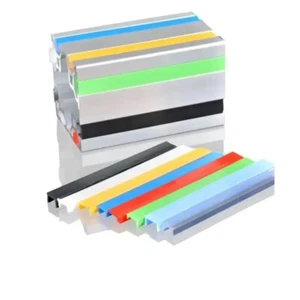 Soporte de panel de extrusión 3030 4040 1000 mm 2020 ranura cubierta sello para tira de sello de ranura - Imagen 1 de 4