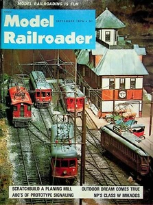 Model Railroader Magazine September 1976 Scratchbuild a Planning Mill - Picture 1 of 2