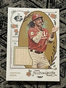 2024 Topps Allen & Ginter #AGR-JI Jonathan India A&G Relics Full Size B - Bild 1 von 2