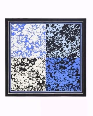 Talbots Silk Scarf 30x30 Multicolor Reversible - Image 1 of 3