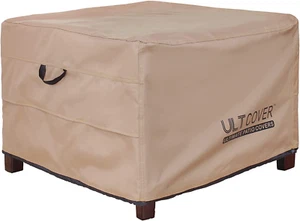 Waterproof Patio Ottoman Cover Square Outdoor Side Table Furniture Covers Siz... - Picture 1 of 1