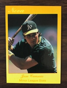 1990 Star Company JOSE CANSECO  Limited Edition NOVA SET #/500 sets Printed 