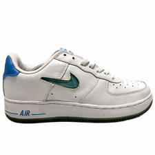 Size 6.5 M / 8 W - 2003 Nike Air Force 1 Low JSW Jelly Swoosh VTG AF1 306511 141