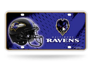 Baltimore Ravens Metal Embossed License Plate - Picture 1 of 1