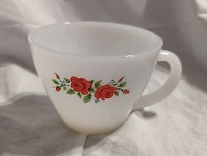 Anchor Hocking "OVEN Fire-King DINNERWARE", Milk Glass Tea Cup - PRE-OWNED - Picture 1 of 7