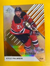31369 	2016-17 SP Game Used Orange Rainbow Draft Year #69 Kyle Palmieri #17/109