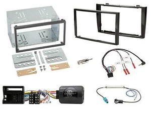 Radioset Lenkradadapter Doppel DIN Autoradio für Peugeot 308 07-09 schwarz - Bild 1 von 7