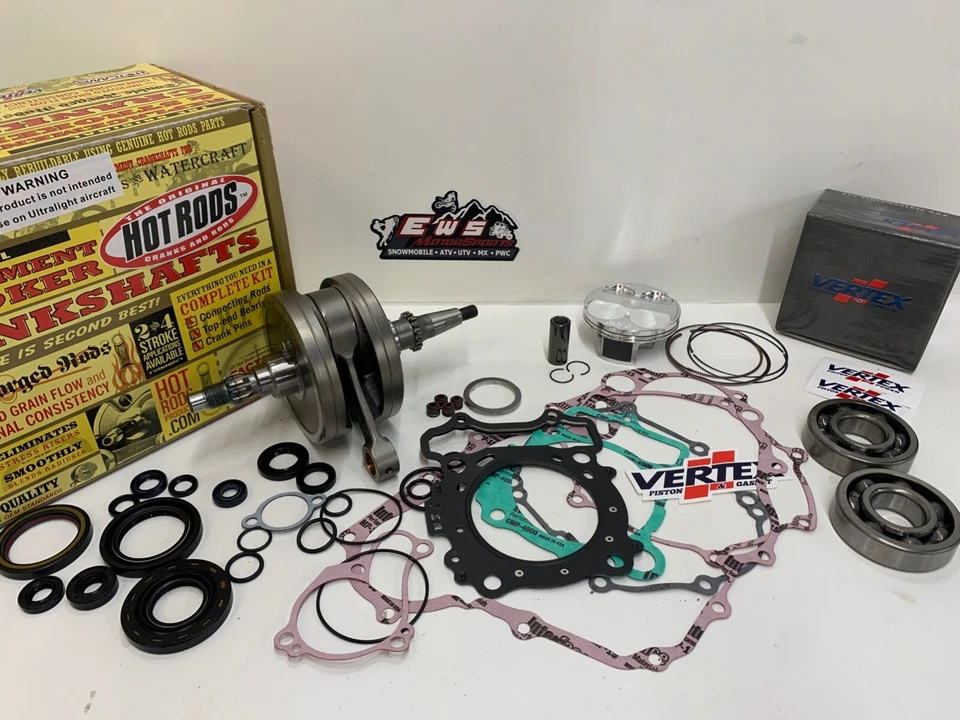 YAMAHA YZ 250F ENGINE REBUILD KIT HOT RODS CRANKSHAFT, VERTEX PISTON 2008-2013 - Image 1 of 1