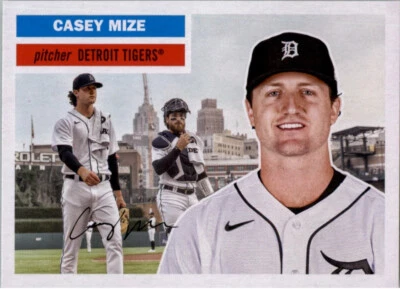Casey Mize 2023 Topps Archives Detroit Tigers #57 MLB Baseball Card - Image 1 of 2