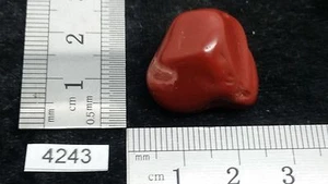 JASPE ROUGE pierre roulee mineraux lithotherapie déco reiki collection quartz - Picture 1 of 1