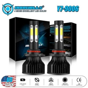 4 Side 9006 LED Headlight Bulb Kit Low Beam 6000K for GMC Savana 1500 1996-2014 - Picture 1 of 12