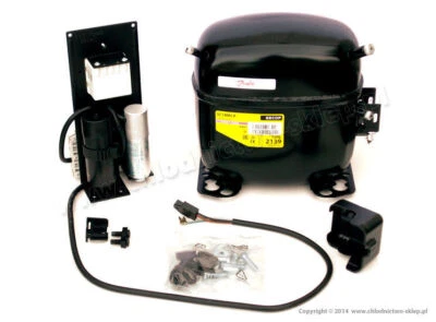 220-240V 50Hz compressor Danfoss SC18MLX 104L2139 by Secop R404A R507  5/6 HP - Image 1 of 2