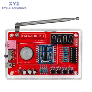 DIY Digital RDA5807 FM Radio Electronic 87-108MHZ DIY Soldering Practice Kit US - Picture 1 of 17