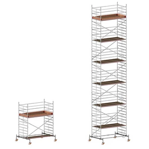 Hymer Fahrgerüst mit Ausleger/Fahrtraverse bis 13,6m Alugerüst Fahrgerüst        - Bild 1 von 11
