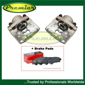 Premier Front Brake Calipers + Pads Fits Vauxhall Vectra 2003-2008 - Picture 1 of 1