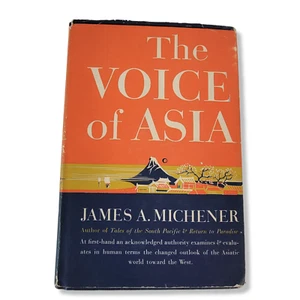 The Voice Of Asia By James A. Michener Hardcover Random House First B Cl Edition - Picture 1 of 7